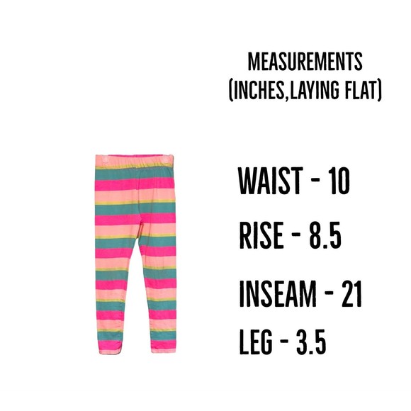 Cynthia Rowley Multicolor Leggings Girls Size Small - Picture 8 of 8